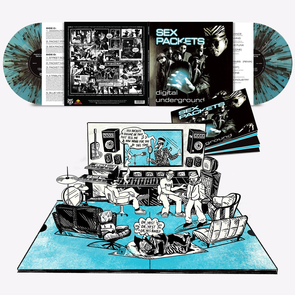 Sex Packets (2LP/35Th Ann/Deluxe/Pop-Up Version/Blue/Black/Clear Splatter Vinyl)