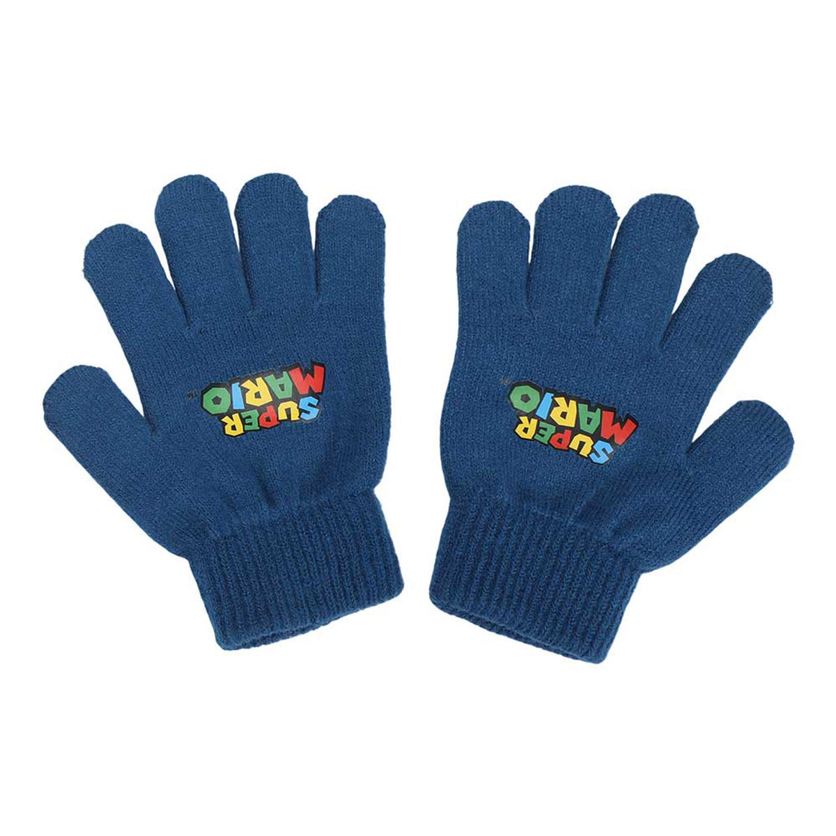Product Image : This is brand new.<br>2-piece winter knit beanie & knit glove set
Yarn-dyed ribbed knit
Transfer graphic
Material: Acrylic Yarn
Sizing: OSFA
Care: Hand Wash Cold / Lay Flat To Dry
Imported<br>This item's title is: Beanie: Super Mario Striped & Gloves Combo<br>Barcode: 197394408021<br>This was released: 2023