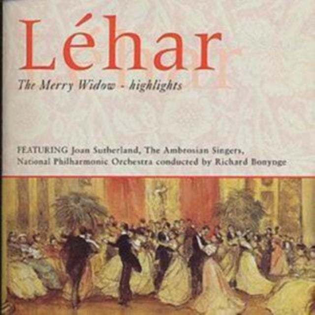 Product Image : This CD is brand new.<br>Format: CD<br>Music Style: Opera<br>This item's title is: Lehar: Merry Widow (Highlights)<br>Artist: Sutherland / National Phil Orch / Bonynge<br>Barcode: 028946131527<br>Release Date: 1/1/1980