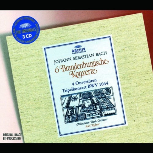 Product Image : This CD is brand new.<br>Format: CD<br>This item's title is: Bach,J.S: 6 Brandenburg Ctos / 4 Ouvertures<br>Artist: Nicolet / Hetzel / Munich Bach Orch / Richter<br>Label: DG IMPORT<br>Barcode: 028946365724<br>Release Date: 2/1/2002