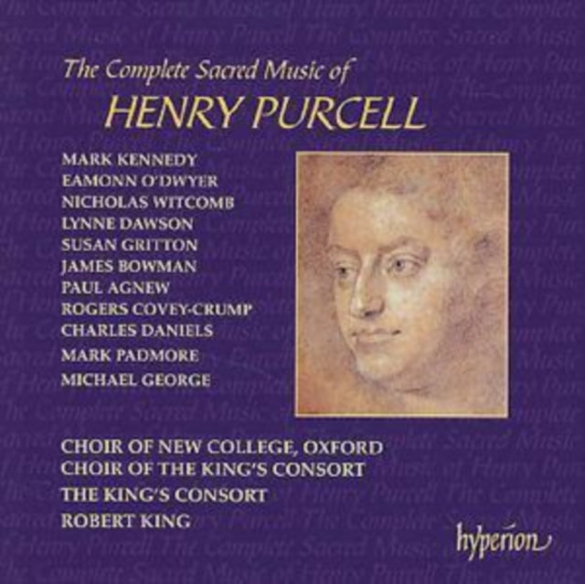 Product Image : This CD is brand new.<br>Format: CD<br>Music Style: Baroque<br>This item's title is: Purcell, Henry: The Complete Sacred Music<br>Artist: King's Consort<br>Barcode: 034571141411<br>Release Date: 12/10/2002