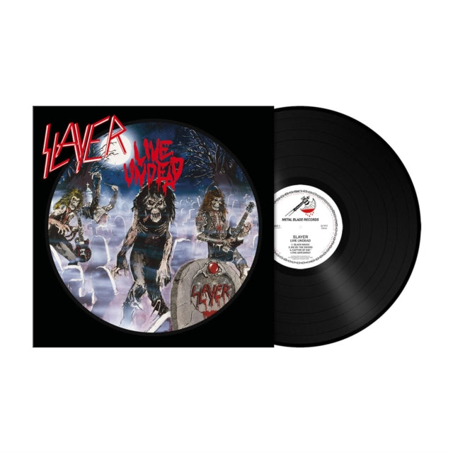 This LP Vinyl is brand new.Format: LP VinylMusic Style: ThrashThis item's title is: Live Undead (180G)Artist: SlayerLabel: METAL BLADE RECORDSBarcode: 039841578911Release Date: 10/22/2021