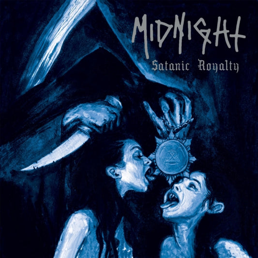 Midnight - Satanic Royalty (Aqua Blue & Black Melt LP Vinyl)