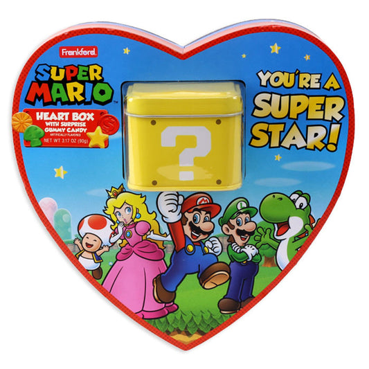 Super Mario Heart Box w/ Mystery Tin - Display (5)