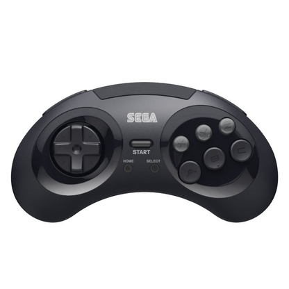 SEGA Genesis 8-Button 2.4GHz Wireless Arcade Pad: Black - Retro-Bit