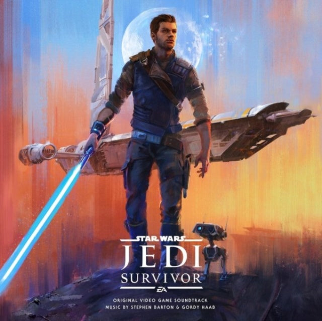 This LP Vinyl is brand new.Format: LP VinylMusic Style: SoundtrackThis item's title is: Star Wars Jedi: Survivor (Blue & Orange Vinyl/2LP)Artist: Stephen & Gordy Haab BartonLabel: Electronic ArtsBarcode: 050087539689Release Date: 4/5/2024