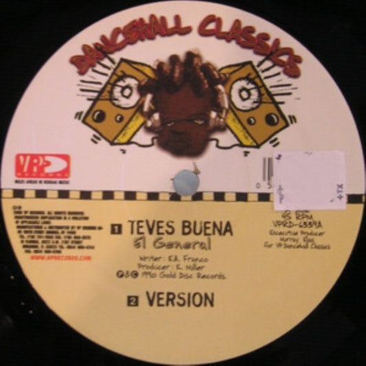 El General - Teves Buena / Pu Tun Tun - 12 Inch Vinyl
