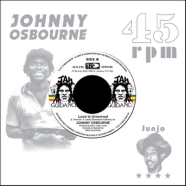 This 7 Inch Vinyl is brand new.Format: 7 Inch VinylMusic Style: Roots ReggaeThis item's title is: Love Is UniversalArtist: Johnny OsbourneLabel: VP RECORDSBarcode: 054645979078Release Date: 7/29/2022