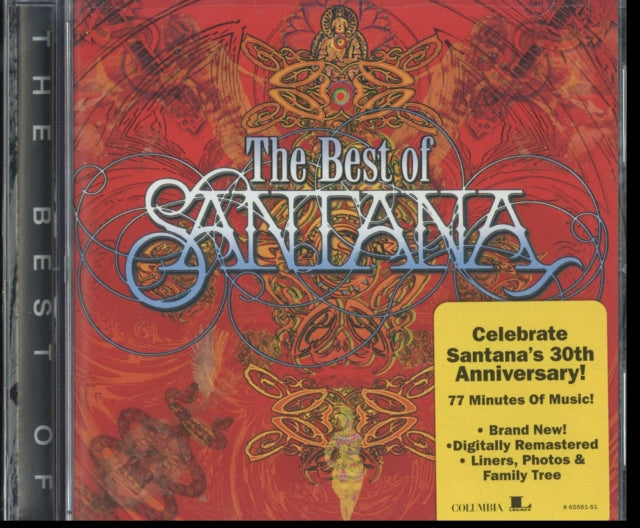 This CD is brand new.Format: CDMusic Style: TranceThis item's title is: Best Of SantanaArtist: SantanaLabel: LEGACYBarcode: 074646556122Release Date: 3/31/1998