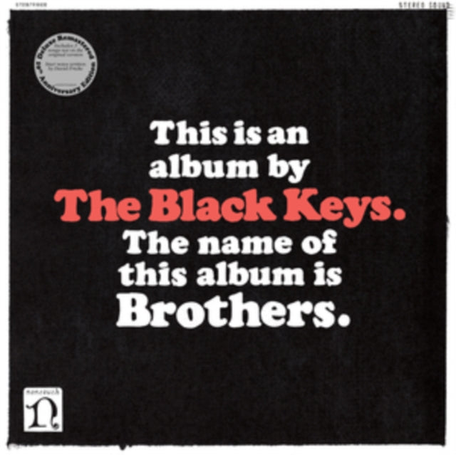 This LP Vinyl is brand new.Format: LP VinylMusic Style: Blues RockThis item's title is: Brothers (Deluxe Remastered Anniversary Edition)Artist: Black KeysLabel: NONESUCHBarcode: 075597918830Release Date: 12/18/2020