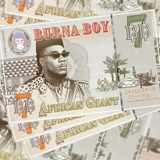 This LP Vinyl is brand new.Format: LP VinylThis item's title is: African Giant (2LP Vinyl)Artist: Burna BoyLabel: Bad HabitBarcode: 075678651274Release Date: 1/10/2020