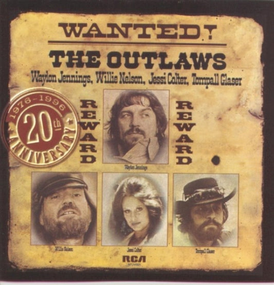 This CD is brand new.Format: CDMusic Style: CountryThis item's title is: Wanted: The Outlaws / VariousArtist: Various ArtistsLabel: LEGACYBarcode: 078636684123Release Date: 4/30/1996