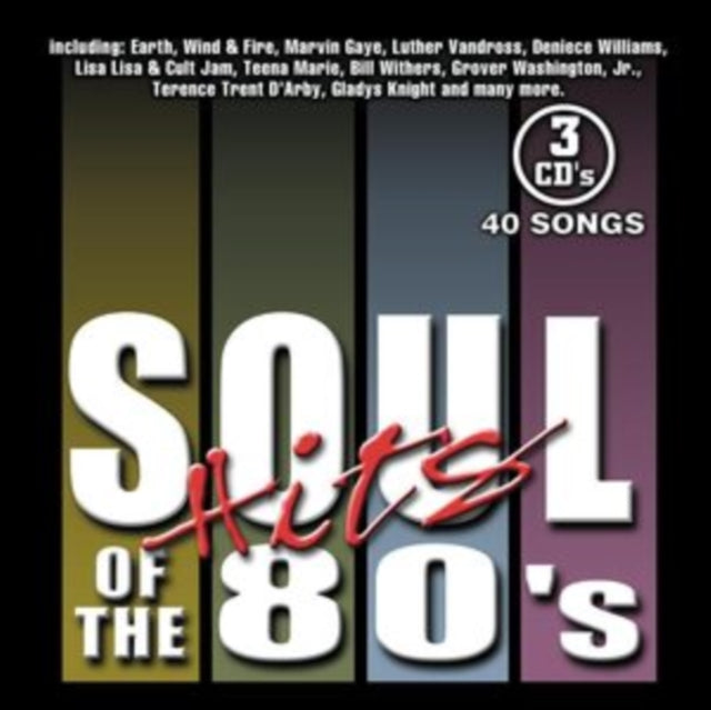 This CD is brand new.Format: CDMusic Style: SoulThis item's title is: Soul Hits Of The 80'S / VariousArtist: Various ArtistsLabel: CUSTOM MARKETINGBarcode: 079897031022Release Date: 2/17/2004