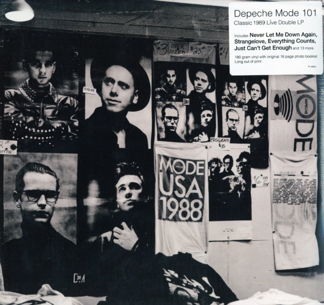 This is a 2 LP Vinyl SKU bundle.
1.This LP Vinyl is brand new.Format: LP VinylMusic Style: Synth-popThis item's title is: 101 (2LP/180G)Artist: Depeche ModeLabel: RHINO/WARNER BROS.Barcode: 081227942519Release Date: 10/21/2016
2.This LP Vinyl is brand new.