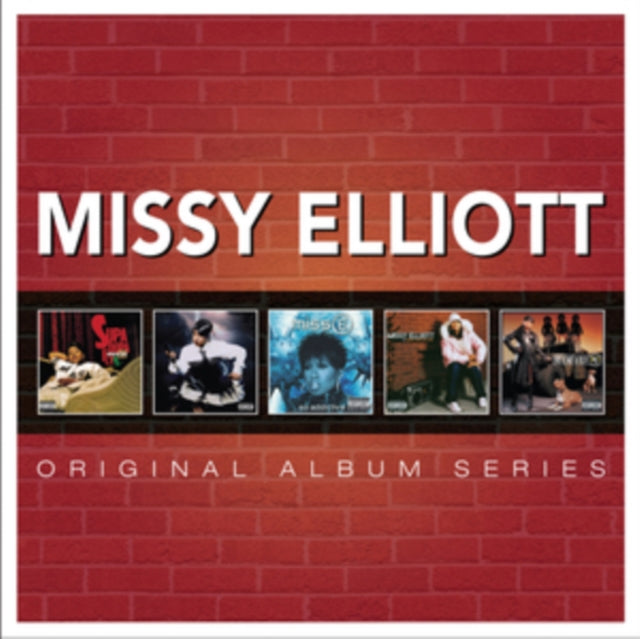 Product Image : This CD is brand new.<br>Format: CD<br>Music Style: RnB/Swing<br>This item's title is: Original Album Series<br>Artist: Missy Elliott<br>Label: RHINO IMPORTS<br>Barcode: 081227965051<br>Release Date: 9/2/2013