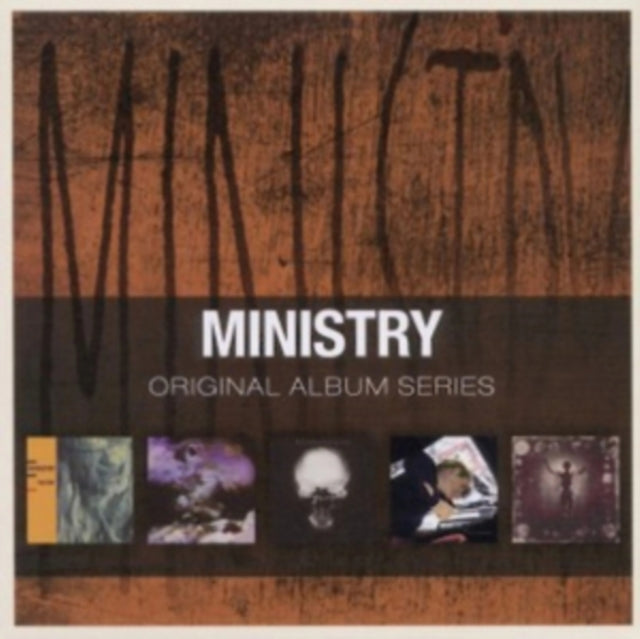 This CD is brand new.Format: CDMusic Style: Italo-DiscoThis item's title is: Original Album SeriesArtist: MinistryLabel: RHINO IMPORTSBarcode: 081227975418Release Date: 10/10/2011