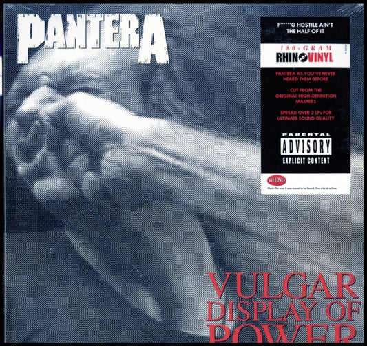 This LP Vinyl is brand new.Format: LP VinylMusic Style: ThrashThis item's title is: Vulgar Display Of PowerArtist: PanteraLabel: ATLANTIC CATALOG GROUPBarcode: 081227981273Release Date: 4/17/2010