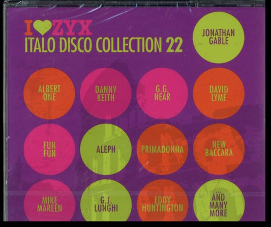 Product Image : This CD is brand new.<br>Format: CD<br>Music Style: Italo-Disco<br>This item's title is: Zyx Italo Disco Collection 22<br>Artist: Various Artists<br>Label: ZYX<br>Barcode: 090204696154<br>Release Date: 12/14/2016