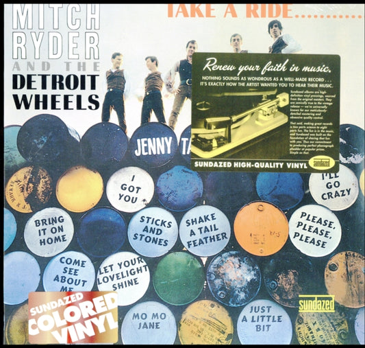 This LP Vinyl is brand new.Format: LP VinylMusic Style: Rock & RollThis item's title is: Take A Ride... (Gold LP Vinyl)Artist: Mitch & The Detroit Wheels RyderLabel:  INC. SUNDAZED MUSICBarcode: 090771409911Release Date: 10/25/2019