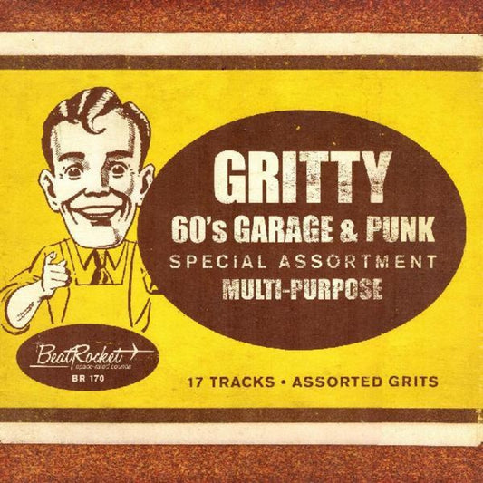 Gritty '60S Garage & Punk (Gold LP Vinyl)