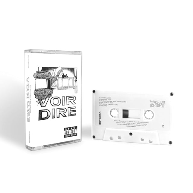 This Music Cassette is brand new.Format: Music CassetteThis item's title is: Voir Dire (X)Artist: Earl Sweatshirt & The AlchemistBarcode: 093624849643Release Date: 2/16/2024