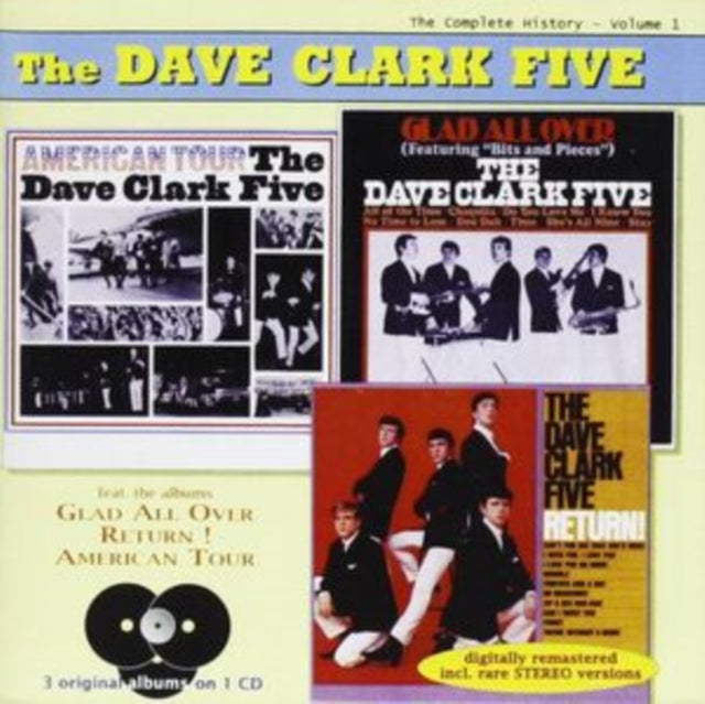 This CD is brand new.Format: CDThis item's title is: Stereo LP Collection, Vol. 1-3 LPs On 1 CD-33 Cuts-26 Stereo DebutsArtist: Dave Five ClarkBarcode: 097037056063Release Date: 5/3/2024