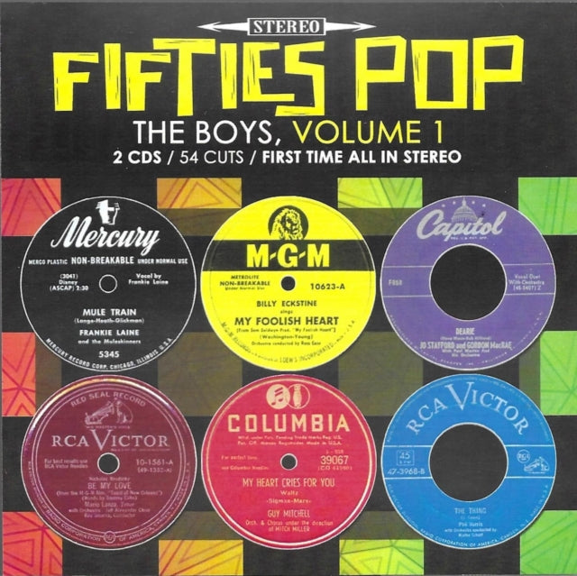 This CD is brand new.Format: CDThis item's title is: Fifties Pop - The Boys, Vol. 1 (2CD)Artist: Various ArtistsBarcode: 097037112165Release Date: 3/7/2025