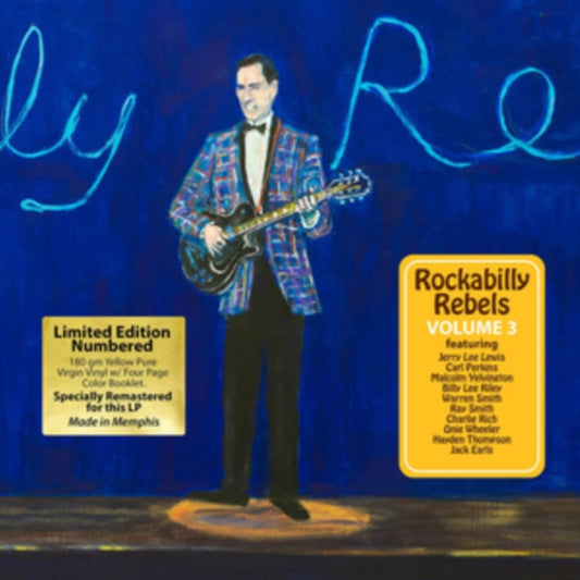 This LP Vinyl is brand new.Format: LP VinylMusic Style: RockabillyThis item's title is: Rockabilly Rebels Volume 3 (180G/Yellow LP Vinyl/Numbered/Limited)Artist: Various ArtistsLabel: SUN RECORDS/ICEHOUSE RECORDSBarcode: 097037706432Release Date: 4/12/2016