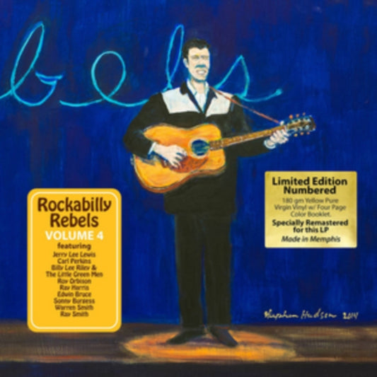 Product Image : This LP Vinyl is brand new.<br>Format: LP Vinyl<br>Music Style: Rockabilly<br>This item's title is: Rockabilly Rebels Volume 4 (180G/Yellow LP Vinyl/Numbered/Limited)<br>Artist: Various Artists<br>Label: Icehouse Records<br>Barcode: 097037706531<br>Release Date: 4/12/2016