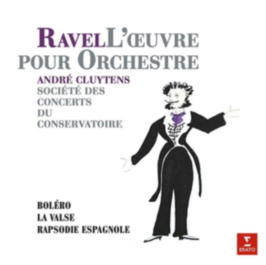 Product Image : This LP Vinyl is brand new.<br>Format: LP Vinyl<br>Music Style: Impressionist<br>This item's title is: Ravel: Orchestral Works<br>Artist: Andre Cluytens<br>Label: WARNER CLASSICS<br>Barcode: 190295459819<br>Release Date: 7/31/2020