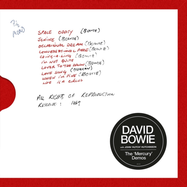 Mercury Demos & Ziggy Stardust & The Spiders From Mars Ost (50Th Anniversary/2LP) & Ziggy Stardust & The Spiders From Mars Ost (2LP)