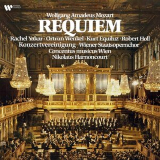 Product Image : This LP Vinyl is brand new.<br>Format: LP Vinyl<br>Music Style: Religious<br>This item's title is: Mozart: Requiem<br>Artist: Nikolaus; Concentus Musicus Wien Harnoncourt<br>Label: WARNER CLASSICS<br>Barcode: 190296611346<br>Release Date: 11/5/2021