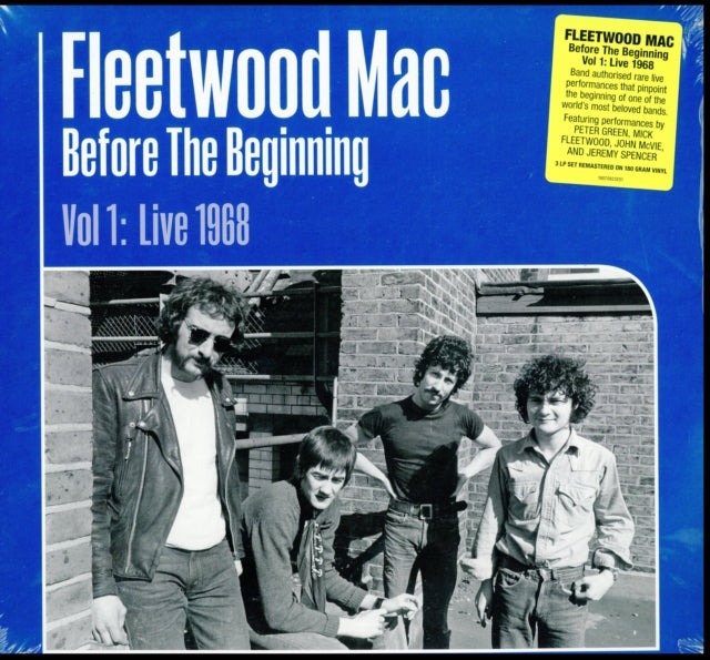 Product Image : This LP Vinyl is brand new.<br>Format: LP Vinyl<br>Music Style: Prog Rock<br>This item's title is: Before The Beginning Volume 1: Live 1968 (3LP/180G)<br>Artist: Fleetwood Mac<br>Label: SONY LEGACY<br>Barcode: 190759232514<br>Release Date: 11/22/2019
