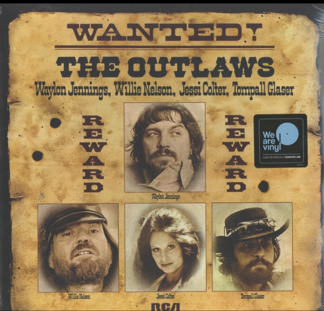 This LP Vinyl is brand new.Format: LP VinylMusic Style: CountryThis item's title is: Wanted! The Outlaws (150G/Dl Insert)Artist:  Jessi Colter & Tompall Glaser  Willie Nelson Waylon JenningsLabel: LEGACY/ SME NASHVILLE/ RCABarcode: 190759589717Release Date: 8/23/2019