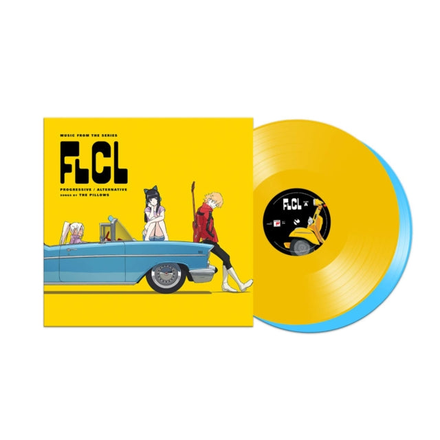 This LP Vinyl is brand new.Format: LP VinylThis item's title is: Flcl Progressive / Alternative (Music From The Series) (2 LP/Blue & Yellow Vinyl)Artist: PillowsLabel: MILANBarcode: 190759909713Release Date: 11/8/2019