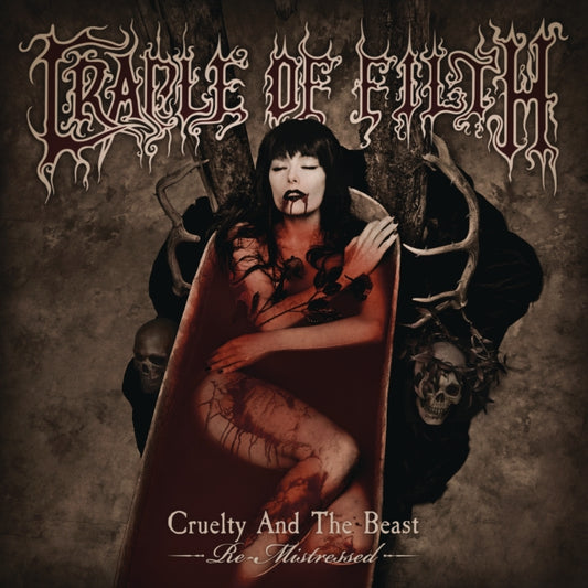 This LP Vinyl is brand new.Format: LP VinylMusic Style: Black MetalThis item's title is: Cruelty & The Beast - Re-Mistressed (2LP/180G/Bone White Vinyl)Artist: Cradle Of FilthLabel: SONY INTERNATIONAL NETWORKBarcode: 190759968819Release Date: 12/20/2019