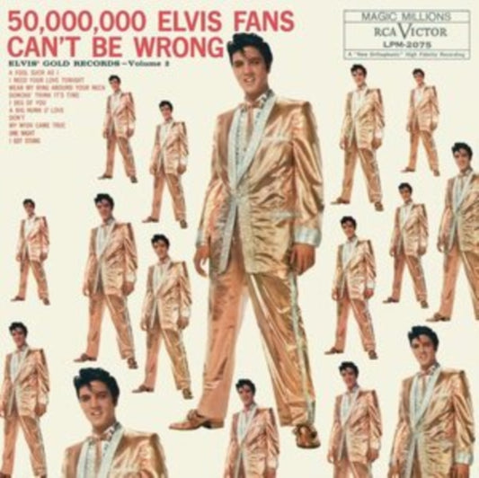 This LP Vinyl is brand new.Format: LP VinylMusic Style: RockabillyThis item's title is: 50,000,000 Elvis Fans Can't Be Wrong: Elvis' Gold Records, Volume 2 (140G/Dl Insert)Artist:  Elvis PresleyLabel: LEGACYBarcode: 194397095616Release Date: 1/31/2020