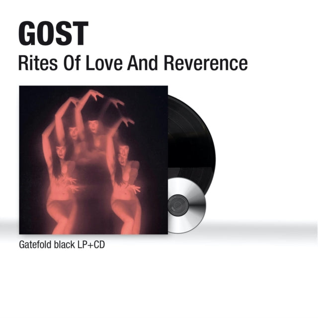 Product Image : This LP Vinyl is brand new.<br>Format: LP Vinyl<br>Music Style: Disco<br>This item's title is: Rites Of Love & Reverence (Gatefold/LP/CD)<br>Artist: Gost<br>Label: CENTURY MEDIA<br>Barcode: 194398870212<br>Release Date: 8/13/2021