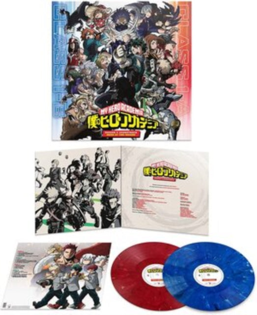 My Hero Academia: Season 5 Ost (2LP/1-Opaque Blue Marble/2-Opaque Red Mable Vinyl)