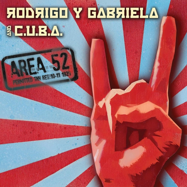 This LP Vinyl is brand new.Format: LP VinylThis item's title is: Area 52 (Red/Blue Splatter Vinyl/2LP)Artist: Rodrigo Y Gabriela; C.U.B.ALabel: ATO RECORDSBarcode: 196006609573Release Date: 4/29/2022