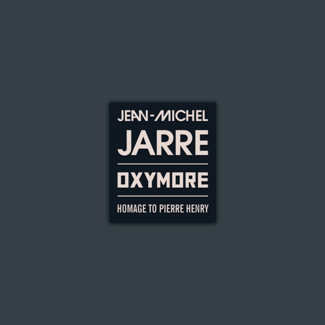 Product Image : This CD is brand new.<br>Format: CD<br>Music Style: Hard House<br>This item's title is: Oxymore<br>Artist: Jean-Michel Jarre<br>Label: SONY INTERNATIONAL NETWORK<br>Barcode: 196587465827<br>Release Date: 10/21/2022