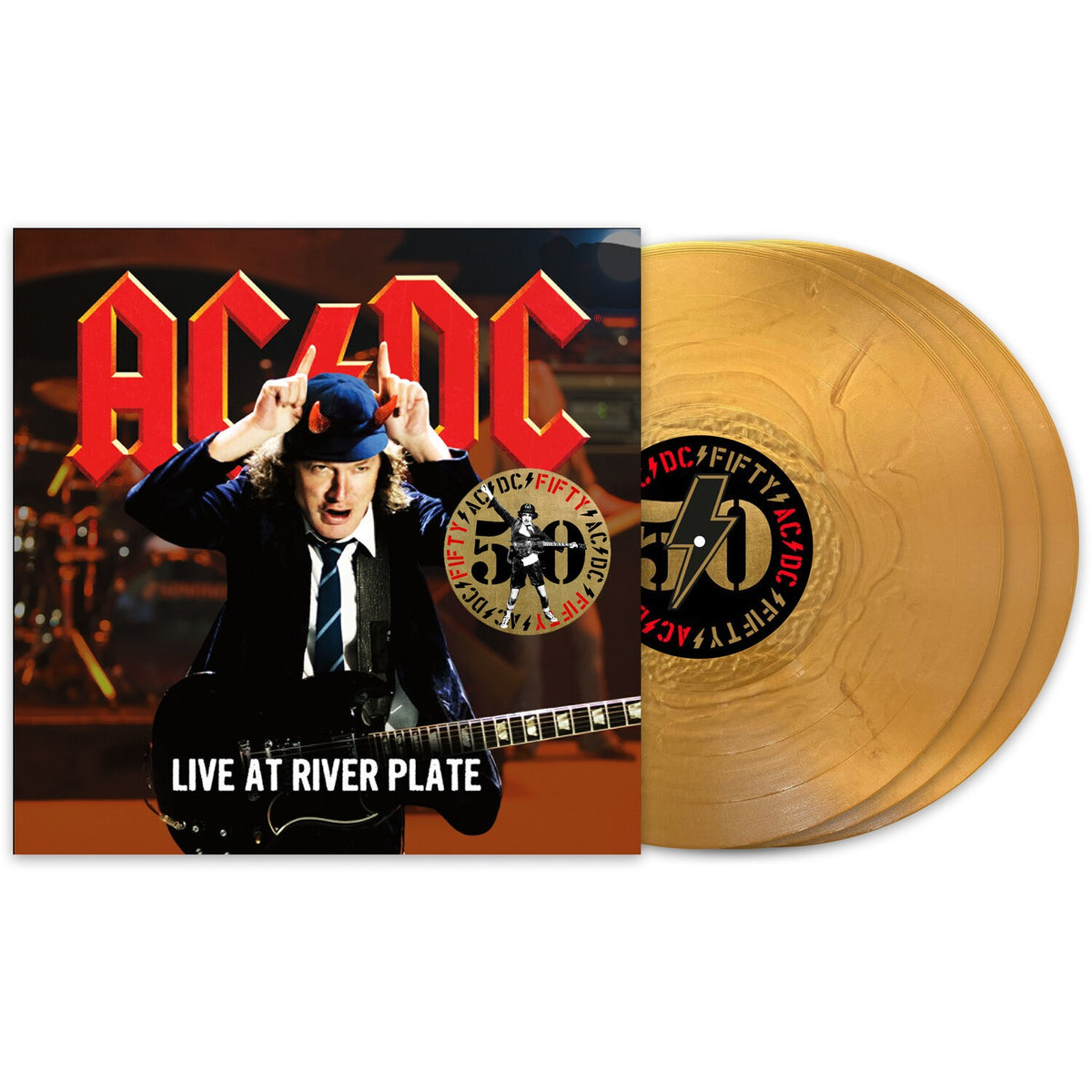 Live At River Plate (50Th Anniversary/Gold Vinyl/3LP) & Back In Black (180G)