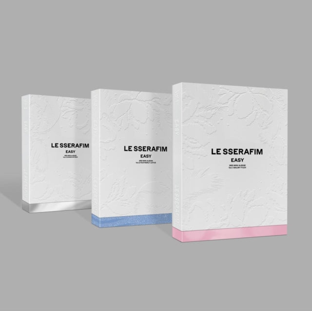 This is a 2 CD SKU bundle.
1.This CD is brand new.Format: CDThis item's title is: Easy: 3Rd Mini Album (Balmy Flex)Artist: Le SserafimBarcode: 196922717680Release Date: 2/23/2024
2.This CD is brand new.