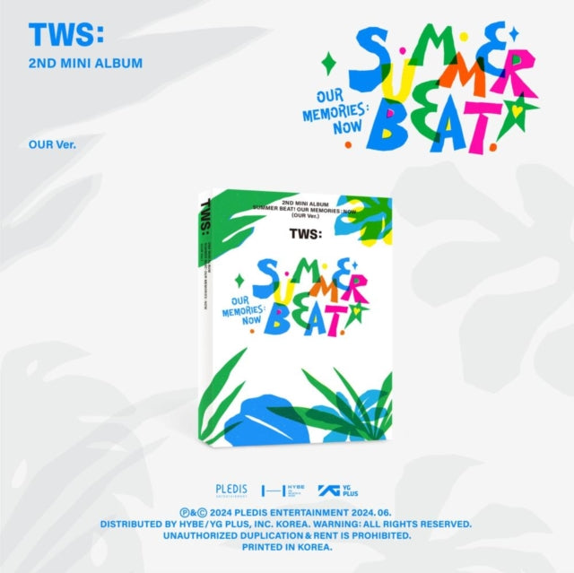 This is a 2 CD SKU bundle.
1.This CD is brand new.Format: CDThis item's title is: Tws 2Nd Mini Album Summer Beat! (Our Ver.)Artist: TwsBarcode: 196922912450Release Date: 6/28/2024
2.This CD is brand new.Format: CDThis item's title is: Tws 2Nd Mini Album Summer Beat! (Now Ver.