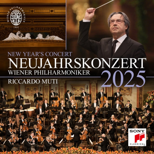 This CD is brand new.Format: CDMusic Style: RomanticThis item's title is: Neujahrskonzert 2025/New Year's Concert 2025/Concert Du Nouvel An 2025 (2CD)Artist: Riccardo & Wiener Philharmoniker MutiLabel: Sony ClassicalBarcode: 198028755825Release Date: 2/14/2025