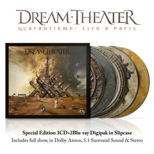 This CD is brand new.Format: CDThis item's title is: Quarantieme: Live A Paris (5CD)Artist: Dream TheaterBarcode: 198029631029Release Date: 11/28/2025