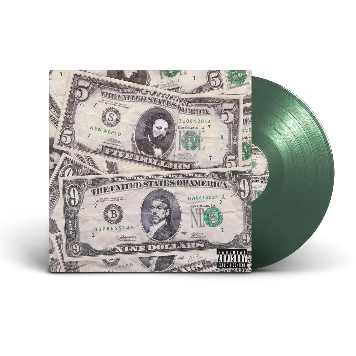Long Term Effects Of Suffering (Glow Green LP Vinyl) & Sing Me A Lullaby My Sweet Temptation (Green LP Vinyl) & New World Depression (Coke Bottle LP Vinyl) & Thy Kingdom Come (Translucent Natural LP Vinyl) & Thy Will Be Done