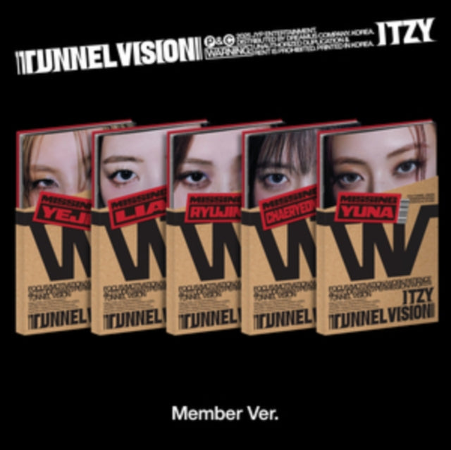 This CD is brand new.Format: CDThis item's title is: Tunnel Vision (Member Ver.)Artist: ItzyBarcode: 198704680830Release Date: 11/14/2025