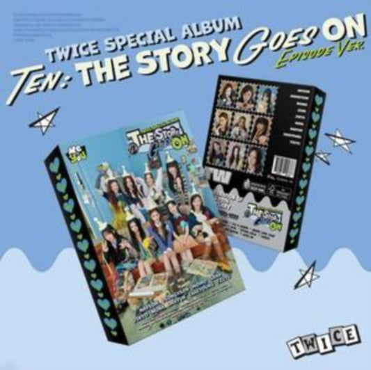 This CD is brand new.Format: CDThis item's title is: Ten: The Story Goes On (Episode Ver.)Artist: TwiceBarcode: 198704687846Release Date: 10/10/2025