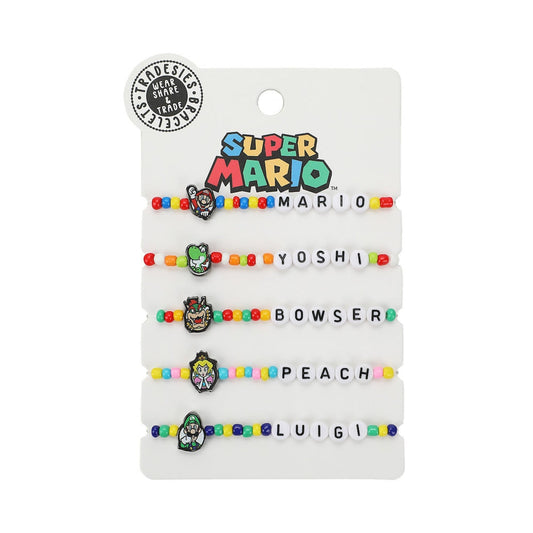 Tradesies Bracelet Set: Super Mario (5 Piece Set)
